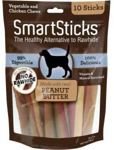 SmartBones Smartsticks Rawhide-Free Dog Chew, Made with Real Ingredients