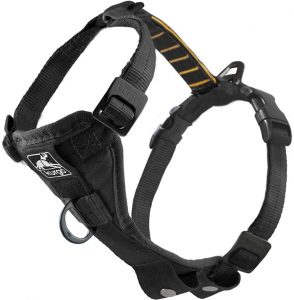 Kurgo Tru-Fit Smart Dog Walking Harness (Front and back leash attachment points)