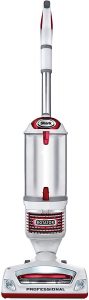 Shark Rotator Professional Upright Corded Bagless Vacuum For Carpet And Hard Floor With Lift Away Hand Vacuum And Anti Allergy Seal White With Red Chrome