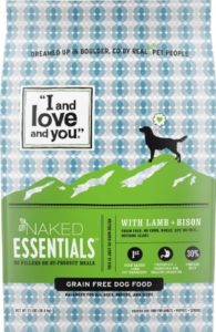 I and Love and You Naked Essentials Natural Grain-Free Dog Food Ingredients